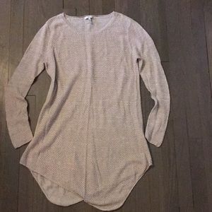Perfect Condition Long Tan Sweater, lightweight